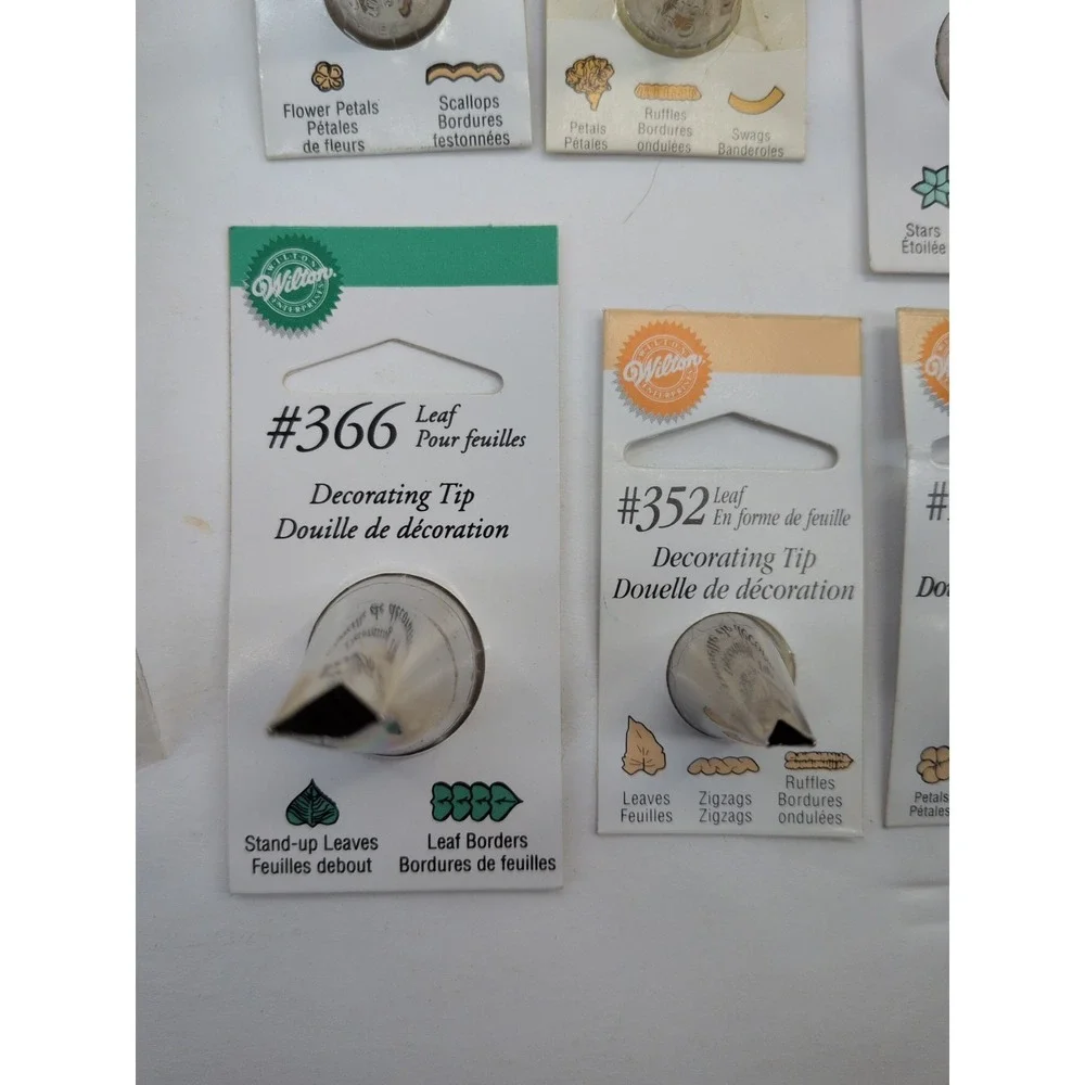 NEW LOT!🚨Wilton Cake Decorating Bag Ring Set Piping Tips 366/352/2010/102/2110+